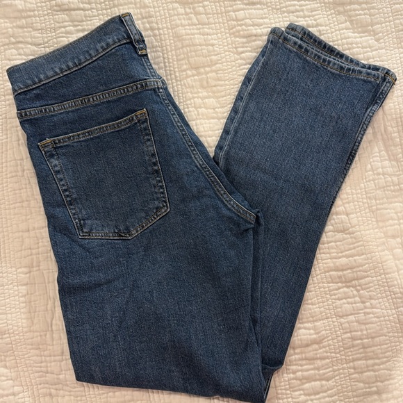 High Rise Straight Leg Jeans Long Inseam - Picture 10 of 12